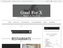 Tablet Screenshot of goodforx.com